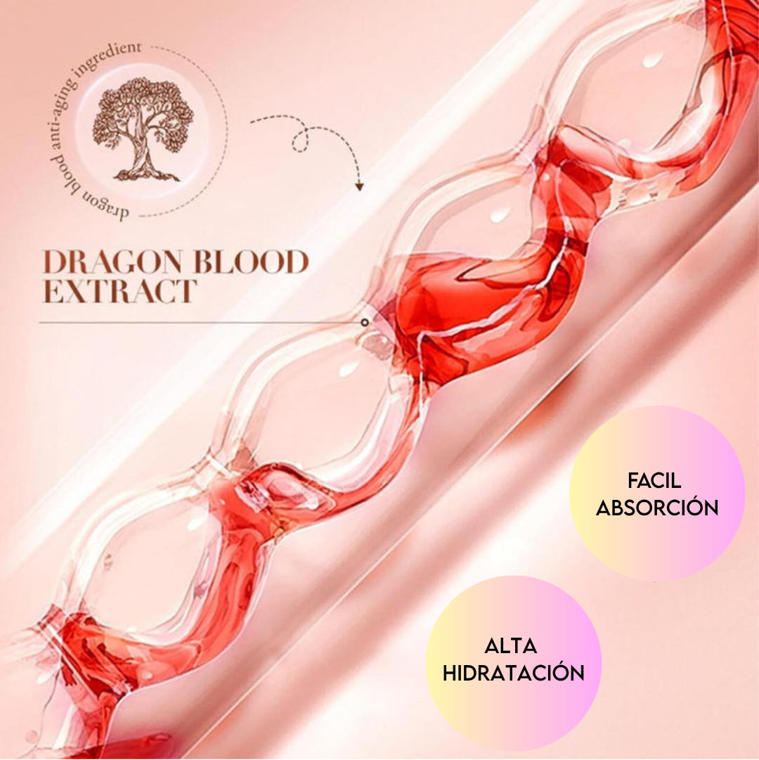 3X1 DRAGON BLOOD® | Rellena arrugas, reafirma y devuelve la luz a tu piel. Incluye 2 Cremas + 1 Sérum.