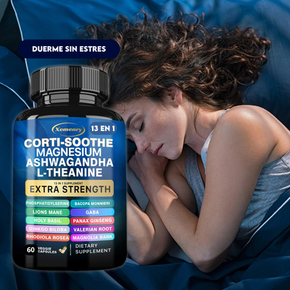 Alcanza la Tranquilidad Total: Reduce el Estrés y Duerme Mejor con Cortisol Balance®