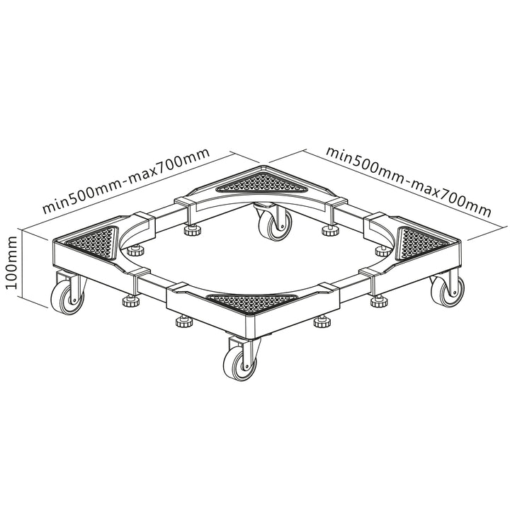 Moveasy® Base Móvil Ajustable – Mueve Muebles y Electrodomésticos Pesados sin Esfuerzo