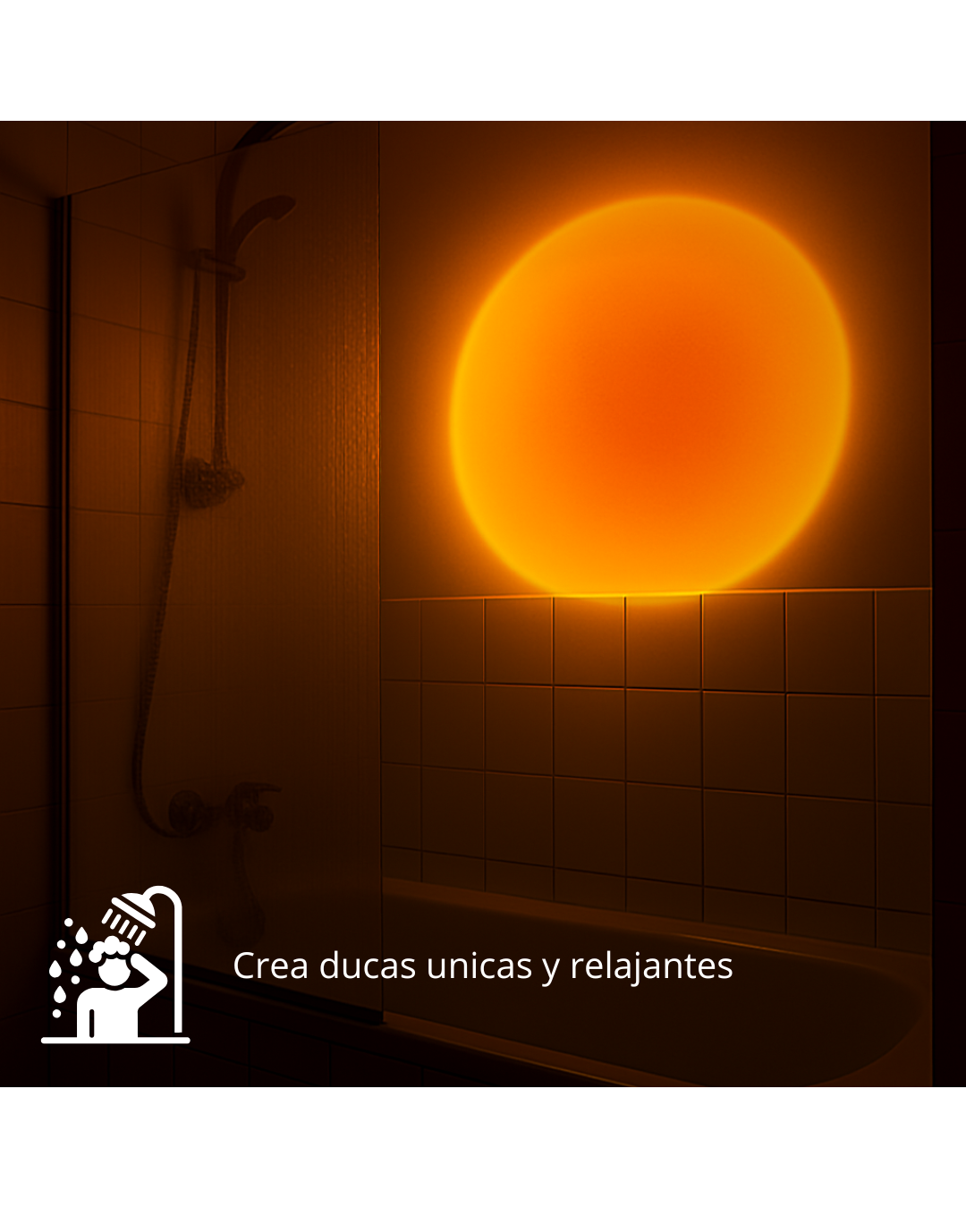 🌅 LUZAT®(2X1)Sunset Lamp — Proyector LED RGB + Rotación 360°. Crea atardeceres en tu habitación