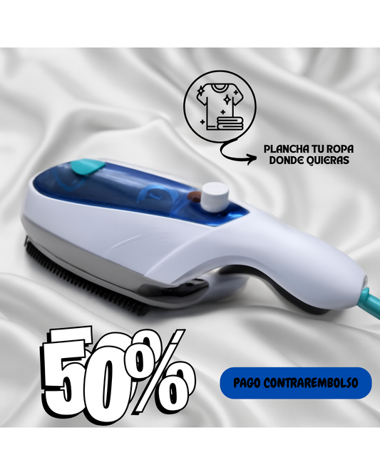 HOGPLAN® ¡Adiós a las arrugas en segundos! Plancha Eléctrica Portátil 2 en 1