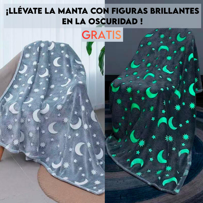 ¡Llévate la Manta con Figuras Brillantes GRATIS! Calefactor de Pared que Calienta tu Habitación en Minutos.