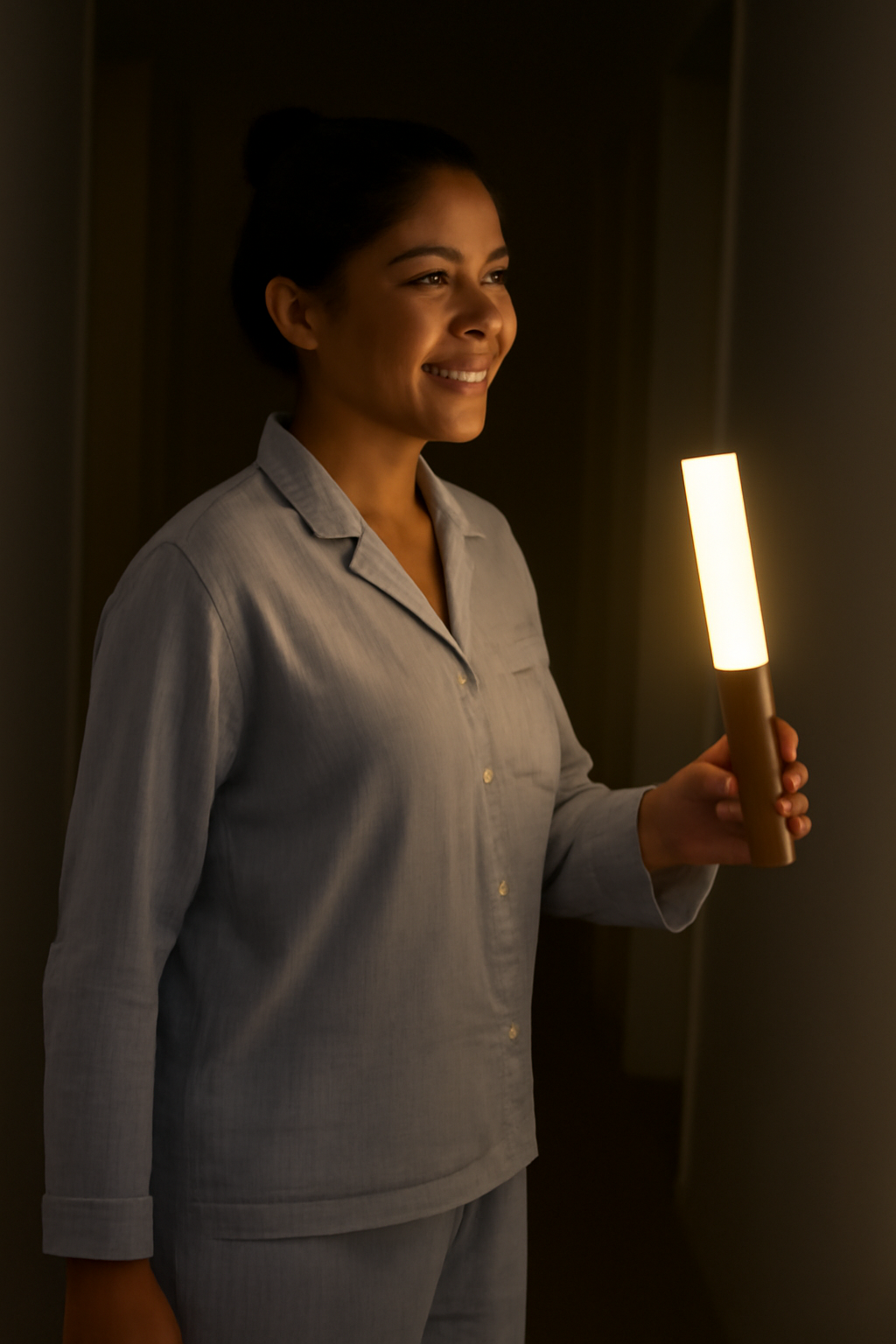 LUZAT® – Iluminación que se activa sola cuando más la necesitas. Sin cables, sin buscar interruptores.