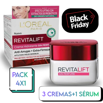 Crema de noche LOREAL PARIS REVITALFIT Antiarrugas