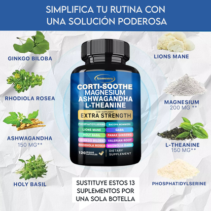 Alcanza la Tranquilidad Total: Reduce el Estrés y Duerme Mejor con Cortisol Balance®