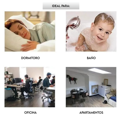 ¡Llévate la Manta con Figuras Brillantes GRATIS! Calefactor de Pared que Calienta tu Habitación en Minutos.