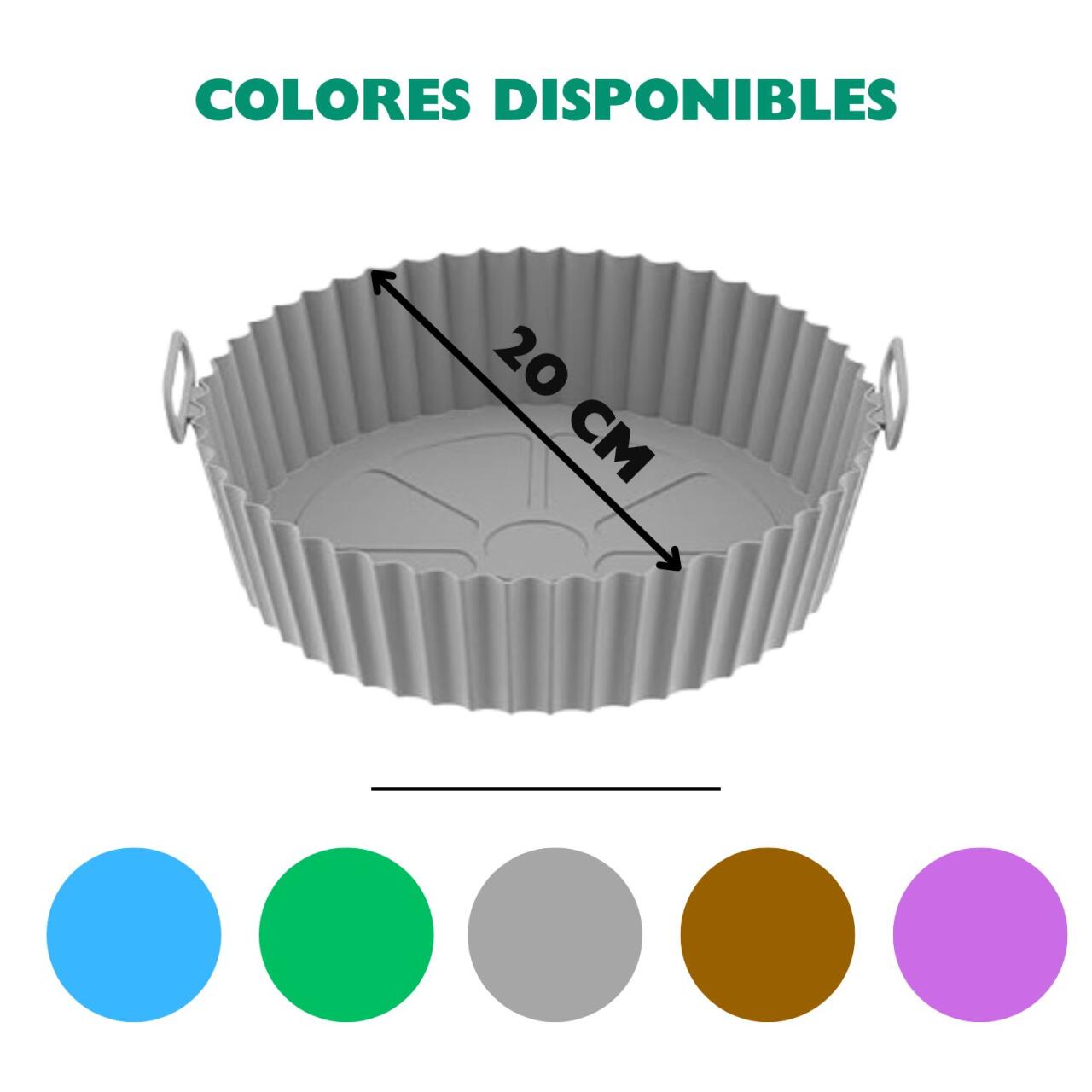 Bandeja silicona de aire