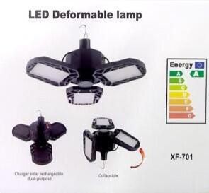 LÁMPARA LED SOLAR PLEGABLE XF-701