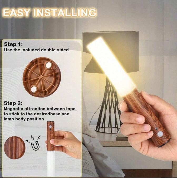 Luz LED Magnética con Sensor de Movimiento – Iluminación Inteligente para Cada Rincón